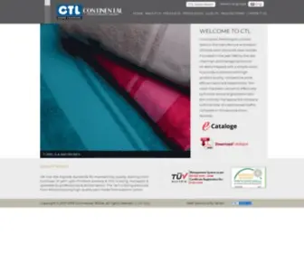 CTL.com.pk(Terry Towel Manufacturers and Exporter in Karachi Pakistan) Screenshot