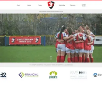 CTLFC.com(Cheltenham Town Ladies Football Club) Screenshot