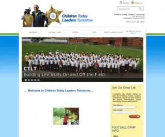 CTLtyouth.com(Children Today Leaders Tomorrow) Screenshot