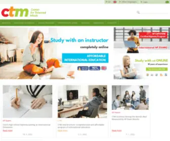 CTM-Academy.org(Home) Screenshot