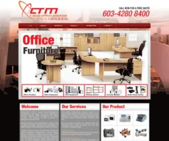 CTM2U.com.my(Office Furniture or Office Furniture Manufacturer in Malaysia) Screenshot