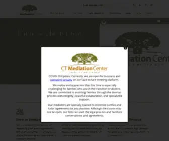 Ctmediationcenter.com(CT Divorce Mediation Center) Screenshot