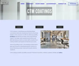 CTMfloorings.com(CTM COATINGS) Screenshot