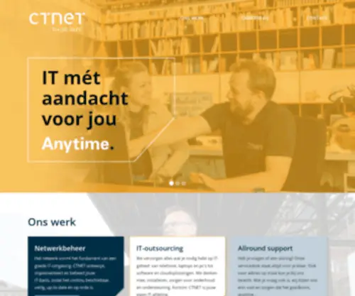 Ctnet.nl(CTNET Heerenveen) Screenshot