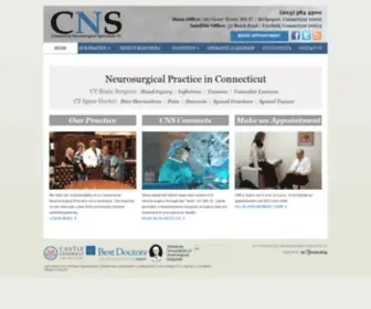 Ctneuro.com(Best Neurosurgeon in CT as Voted by Peers) Screenshot