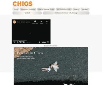 Cto.gr(Chios tourism organization) Screenshot