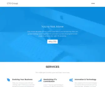 Ctogroup.com(CTO Group) Screenshot