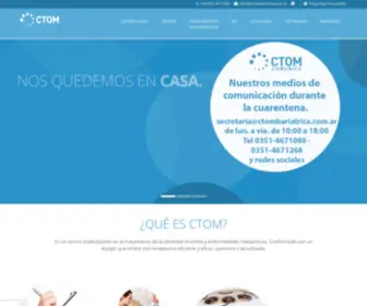 Ctom.com.ar(Your meta keywords) Screenshot