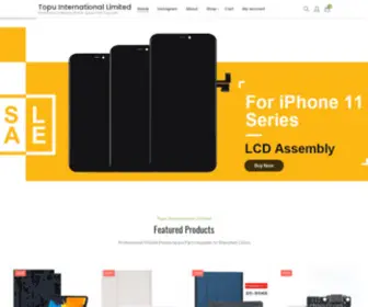 Ctopu.com(Professional Mobile Phone Spare Part Supplier) Screenshot