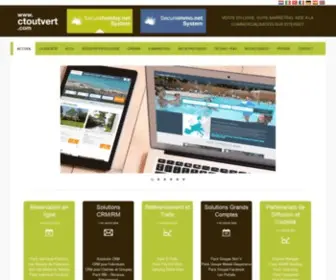 Ctoutvert.com(Ctoutvert Logiciel Camping et Agence) Screenshot