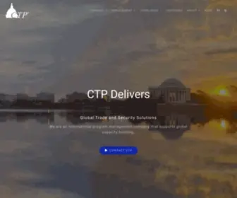CTP-INC.com(Training, Management, Export Compliance) Screenshot