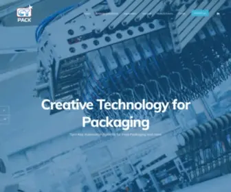 Ctpack.com(Packaging machines and automation systems for food industries) Screenshot