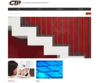CTpcertified.com(Convergence Technology Skills Training and Certification) Screenshot