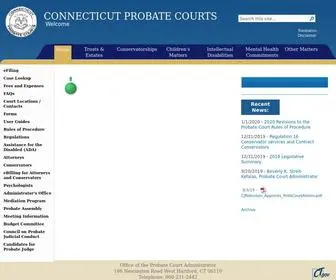 CTprobate.gov(Pages) Screenshot