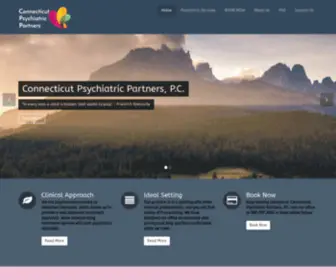 CTPSYchiatrists.com(Connecticut Psychiatric Partners) Screenshot