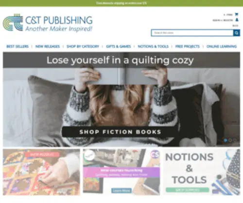 Ctpub.com(C&T Publishing) Screenshot