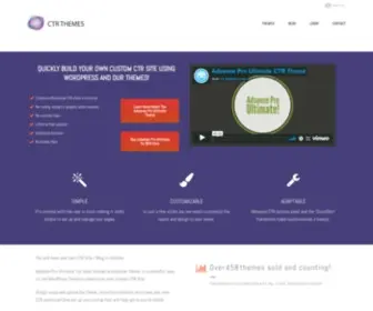 CTR-Themes.com(The best WordPress CTR AdSense themes with highest CTR) Screenshot