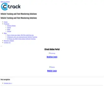 Ctrack.co.zm(Ctrack) Screenshot