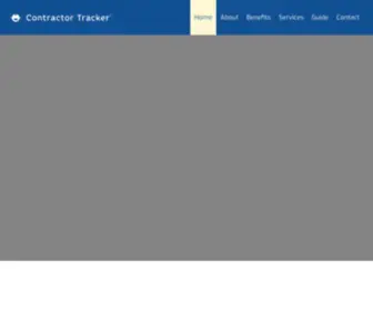 Ctracker.co.uk(Contractor Tracker) Screenshot