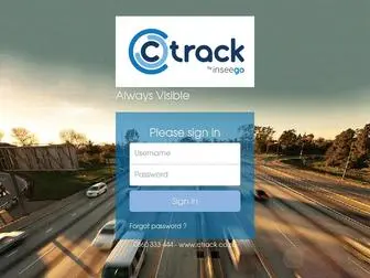 Ctrackonline.co.za(Ctrack Online) Screenshot