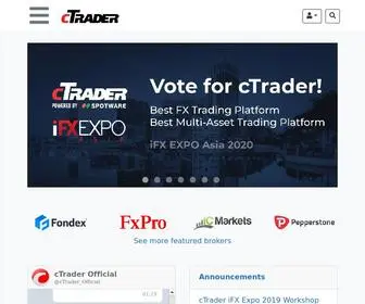Ctrader.com(Spotware Systems) Screenshot
