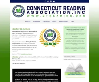 Ctreading.org(A State Affiliate of the International Literacy Association) Screenshot