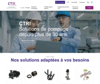 Ctri.fr(Conseil Technique et Représentation Industrielle) Screenshot