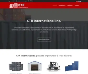 Ctrinternational.ca(CTR International) Screenshot