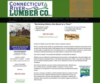 Ctriverlumberco.com(Connecticut River Lumber Company) Screenshot