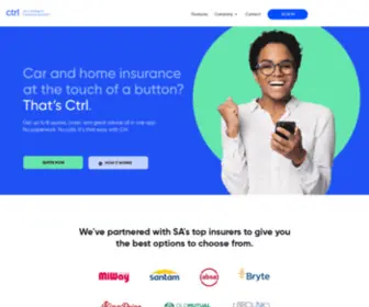 CTRL.co.za(Your digital insurance advisor) Screenshot