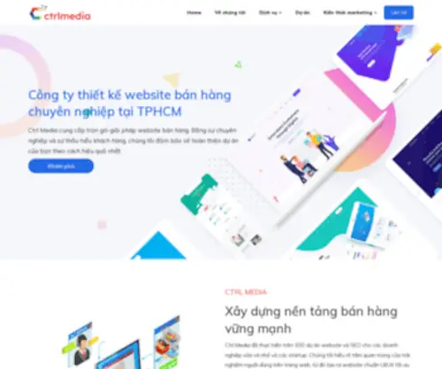 CTRL.com.vn(Ctrl media chuyên về giải pháp ecommerce website) Screenshot