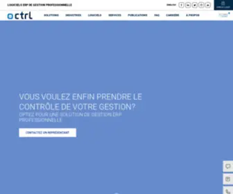 CTRL.com(Logiciel de gestion ERP pour la sant) Screenshot