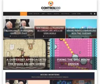 CTRL500.com(Game Development Stories) Screenshot