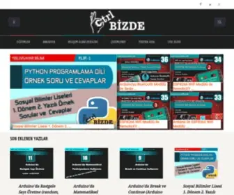 CTRlbizde.com(CTRL Bizde) Screenshot