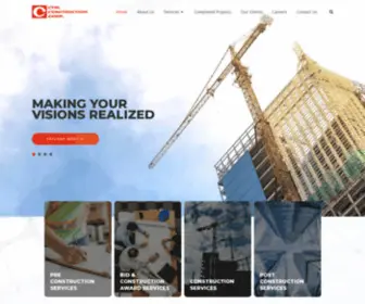 CTRlconstructioncorp.com(CTRL Construction) Screenshot