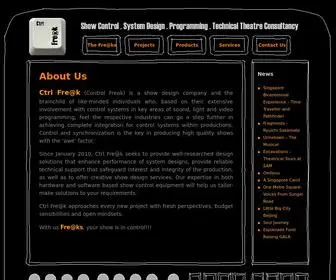 CTRLfreak.sg(About Us) Screenshot