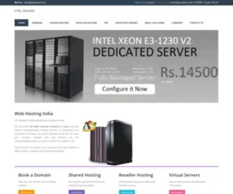 CTRLsquare.com(Web Hosting Company) Screenshot