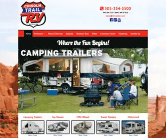 CTrvaztec.com(Chisolm Trail RV) Screenshot