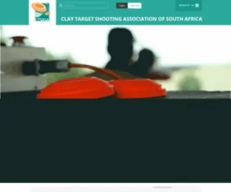 Ctsasa.co.za(The Clay Target Shooting Association of South Africa) Screenshot