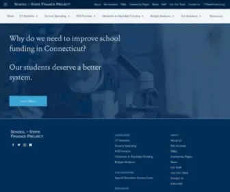 CTSchoolfinance.org(School and State Finance Project) Screenshot