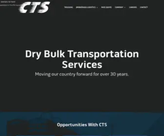 CTsco.com(Dry Bulk Transportation Services) Screenshot