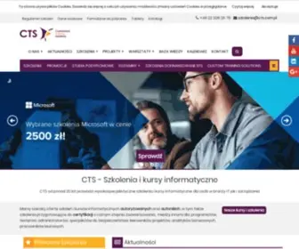 CTS.com.pl(Szkolenia IT) Screenshot