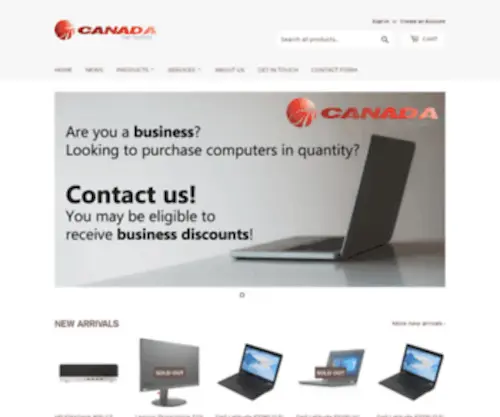 Ctsestore.com(Canada Top System Inc) Screenshot