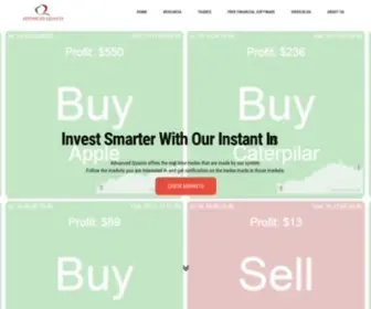 CTsforex.com(Advanced Quants) Screenshot