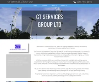 CTSgroup.co.uk(CT Services Commercial Cleaning in London) Screenshot