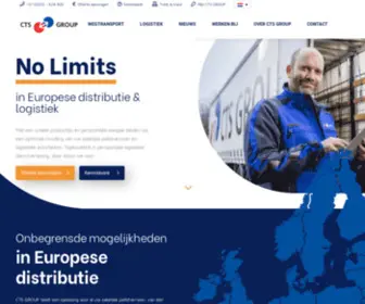 CTSgroup.nl(CTS GROUP European Distribution & Logistics) Screenshot