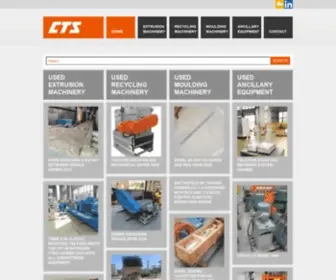 CTsmachinery.com.au(Used Plastics Processing Machinery & Equipment for Recycling) Screenshot