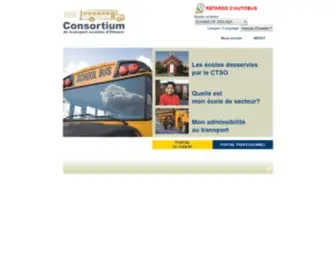 Ctso.ca(BusPlanner Web) Screenshot