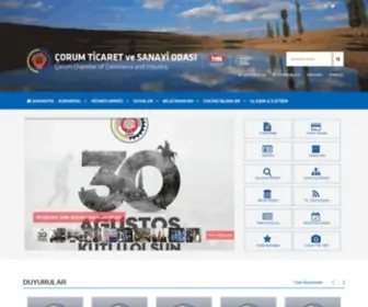 Ctso.org.tr(Çorum) Screenshot