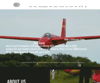 Ctsoaring.org(Connecticut Soaring Association) Screenshot